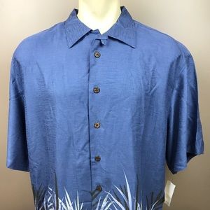 Caribbean Joe Shirt Hawaiian XL Button up